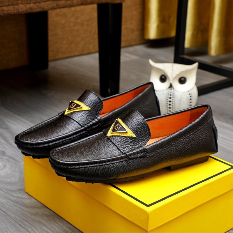 F**di leather shoes